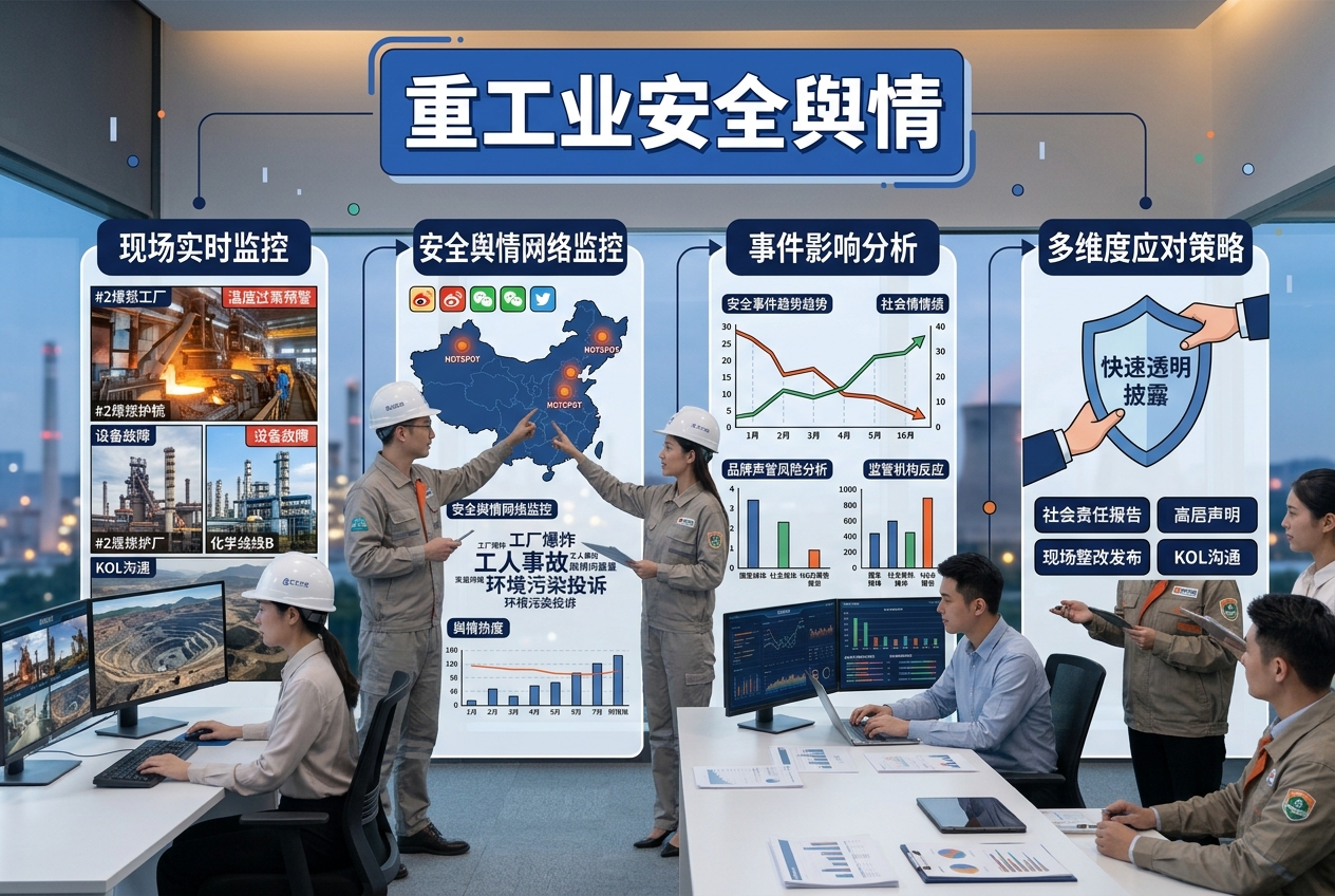 重工业安全生产舆情：从事故报警到舆情响应的标准化流程 